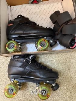 Patins à roulettes quad Sure-Grip Rebel Derby avec roues supplémentaires Taille 7 (Femme 9)