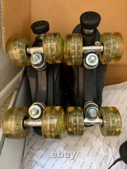 Patins à roulettes quad Sure-Grip Rebel Derby avec roues supplémentaires Taille 7 (Femme 9)