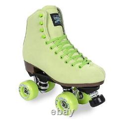 Patins à roulettes unisexe Sure-Grip Boardwalk en cuir et caoutchouc S pour extérieur