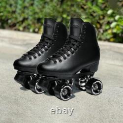 Patins à roulettes unisexes Sure-Grip Malibu noirs NIB Hommes 1 / Femmes 2