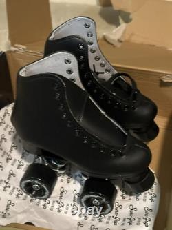 Patins à roulettes unisexes Sure-Grip Malibu noirs NIB Hommes 1 / Femmes 2