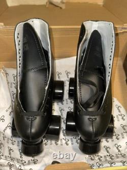 Patins à roulettes unisexes Sure-Grip Malibu noirs NIB Hommes 1 / Femmes 2