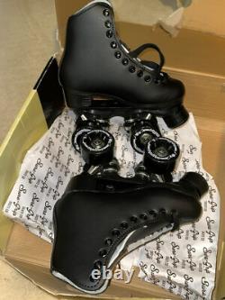 Patins à roulettes unisexes Sure-Grip Malibu noirs NIB Hommes 1 / Femmes 2