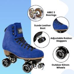 Patins à roulettes unisexes d'extérieur Boardwalk en cuir, caoutchouc, daim et A