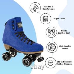 Patins à roulettes unisexes d'extérieur Boardwalk en cuir, caoutchouc, daim et A