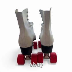 Patins à roulettes vintage Pacer taille 8 pour femmes, plaque Sure-Grip Super X5L, 57 mm 95A