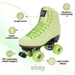 Patins d'extérieur Sure-Grip Boardwalk (Citron vert, Homme 8 / Femme 9)
