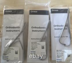 Pince orthodontique Ormco SMOHA Slimline Sure-Grip courbée 800-8014