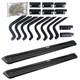 Planches De Course Noires Westin Sure-grip Avec Support Pour Explorer Mountaineer 02-05