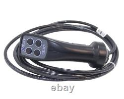 Poignée SureGrip Controls CU noire, à déclenchement unique, 4 boutons, faisceau de câbles de 3 mètres