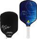 Raquette De Pickleball Professionnelle Par Ben Johns, Cadre En Carbone Durable, Prise Sûre