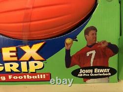 Rare Vintage John Elway Vortex Sure Grip Koosh 100 Yard Lancer Football Nib