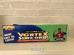 Rare Vintage John Elway Vortex Sure Grip Koosh 100 Yard Lancer Football Nib