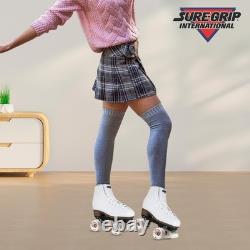 Roues Sure-Grip All American Plus pour roller en intérieur 55 mm, blanches