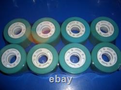 Roues de patin à roulettes derby NOS Sure Grip Roll Out 62mm x 36mm Vert/Turquoise 92