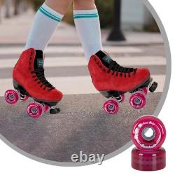 Roues de patins à roulettes d’extérieur Sure-Grip Boardwalk en uréthane, 65 mm