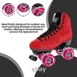 Roues de patins à roulettes d’extérieur Sure-Grip Boardwalk en uréthane, 65 mm