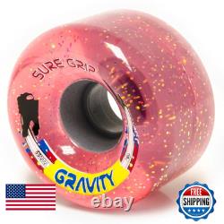 Roues de patins à roulettes d’extérieur lisses Sure-Grip Gravity à fort rebond