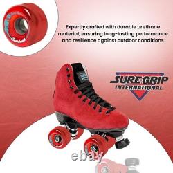 Roues de patins à roulettes extérieurs Sure-Grip Boardwalk en uréthane de 65 mm