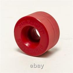 Roues de rythme en velours à prise sûre Ruby Red 55mm (paquet de 8)