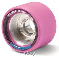 Roues de vitesse Sure-Grip Monza en aluminium avec moyeu (62 mm, paquet de 8, 93A, 95A, 98A)