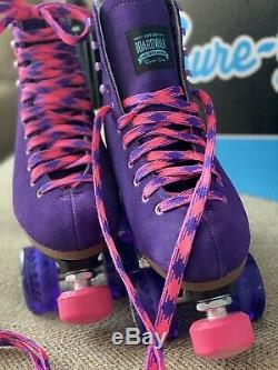 Sure Grip Boardwalk Violet Skates (taille 7 Hommes)