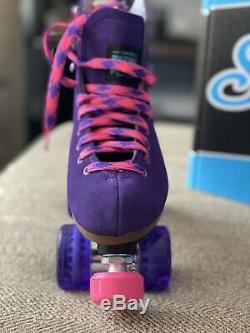 Sure Grip Boardwalk Violet Skates (taille 7 Hommes)