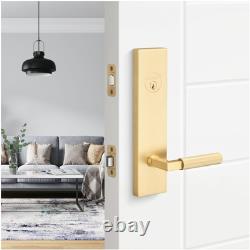 Sure-Loc LV307 GRIPKN Levanto Levier à Entrée Clé Unique en Nickel Satiné