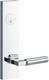 Sure-loc Lv307 Gripsm Levanto Levier D'entrée à Cylindre Simple Clé Chrome