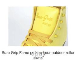 Sure-grip Fame Golden Hour Roller Skates Hommes Taille 4, Femmes 5/6 Vendu! Nouveau