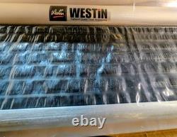 Westin 27-6120 Barres de Protection Antidérapantes en Aluminium Brossé 72 pouces de Longueur