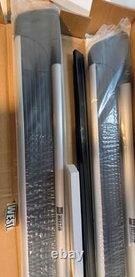 Westin 27-6120 Barres de Protection Antidérapantes en Aluminium Brossé 72 pouces de Longueur