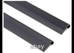 Westin 27-6135 Black Aluminum 6 Wide Sure-grip Running Boards